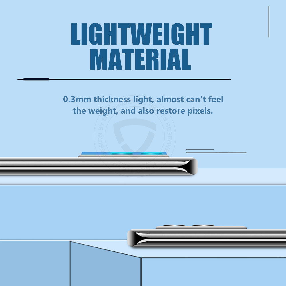 For OnePlus 9 MAXSHIELD Camera Lens Tempered Glass Screen Protector