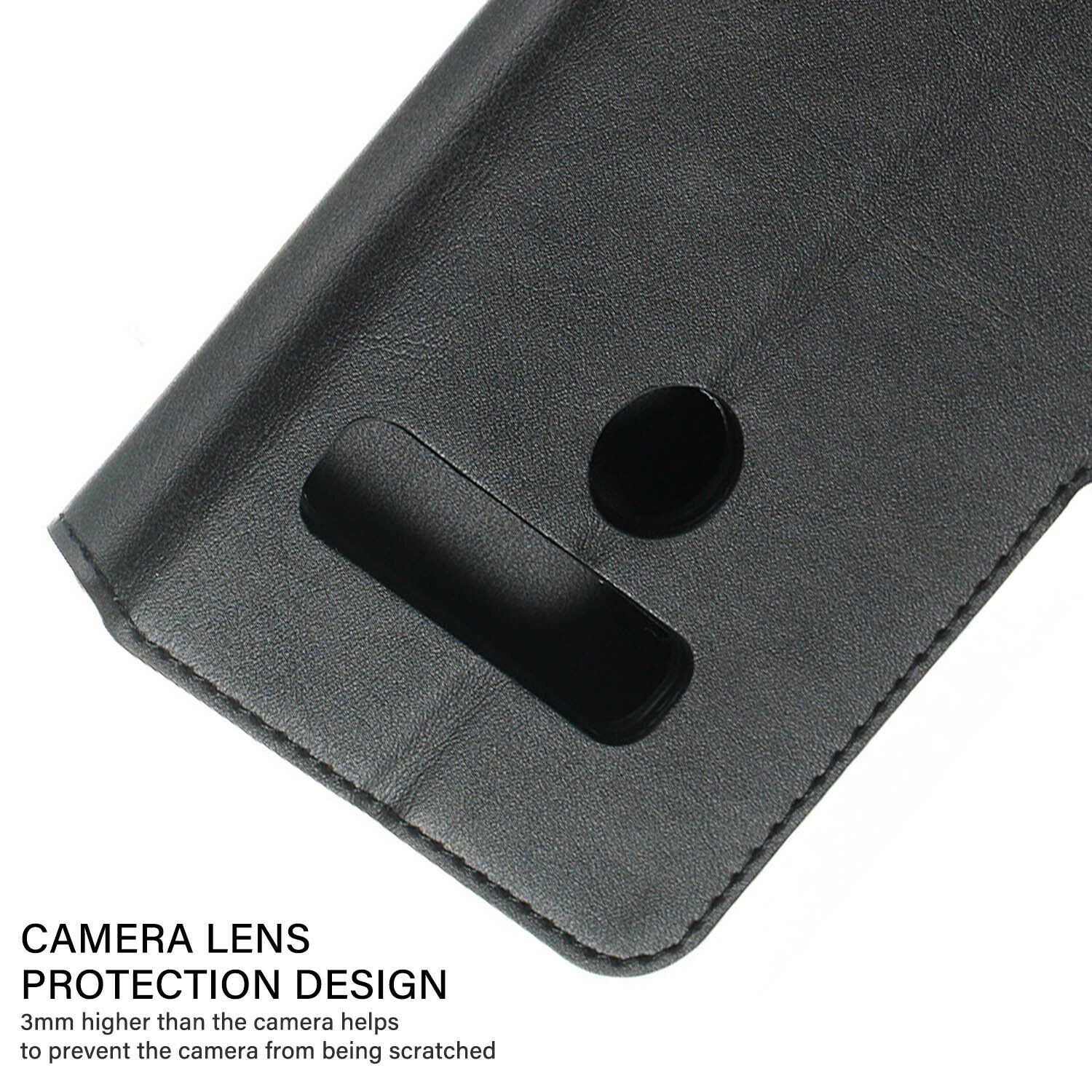 For LG K50 Luxury Wallet Leather Case Card Slots Cover