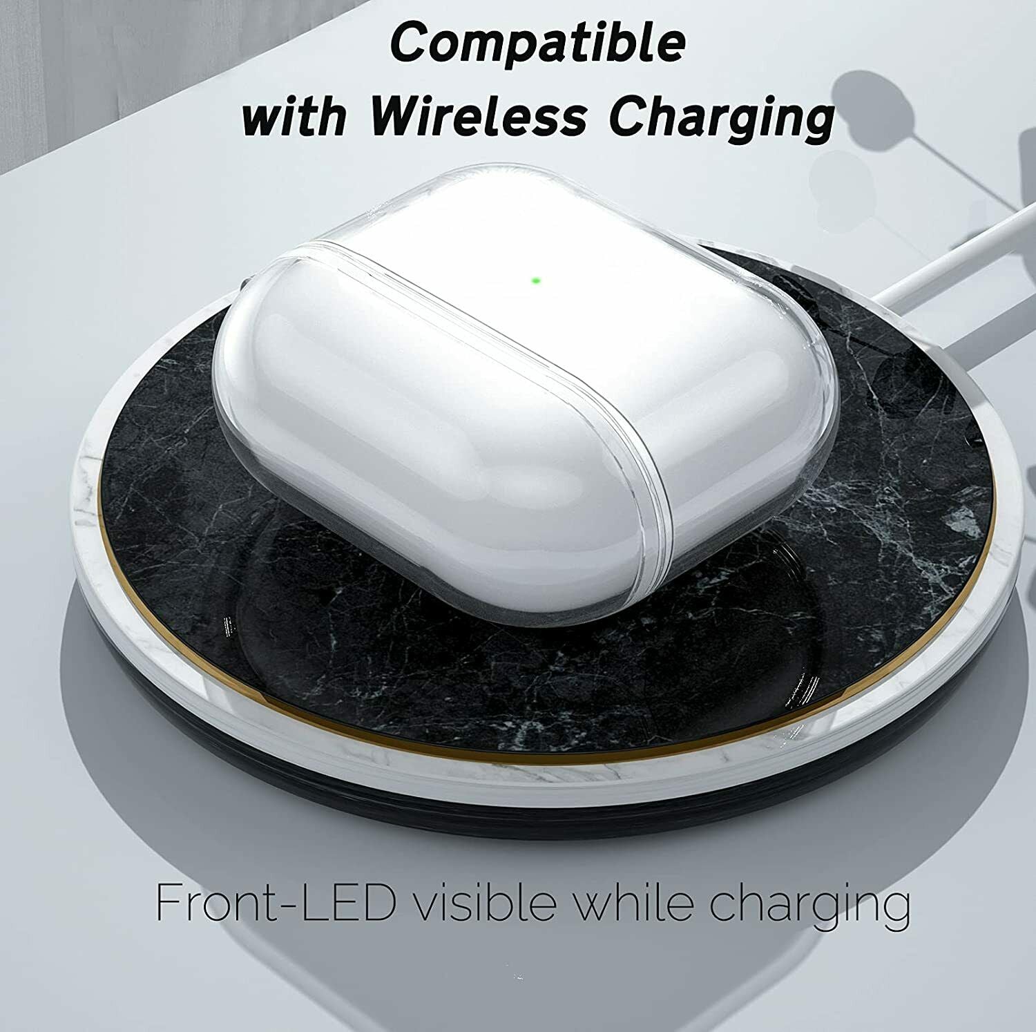 Clear Case For Airpods 3rd 2021 Cover Soft Waterproof Holder Strap Rope String