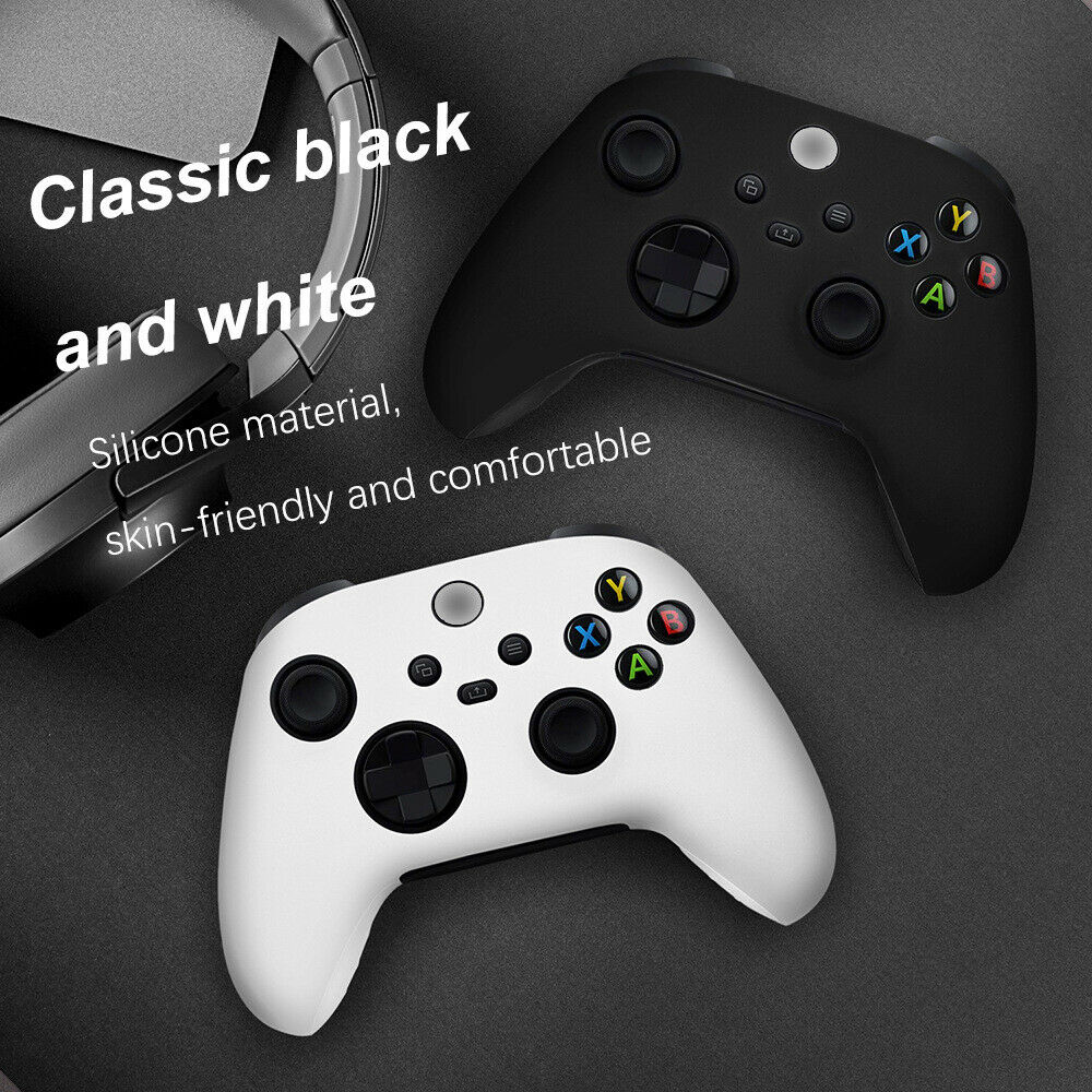 Xbox Series X S Controller Skin Case Cover Protective Silicone Rubber Anti-Slip