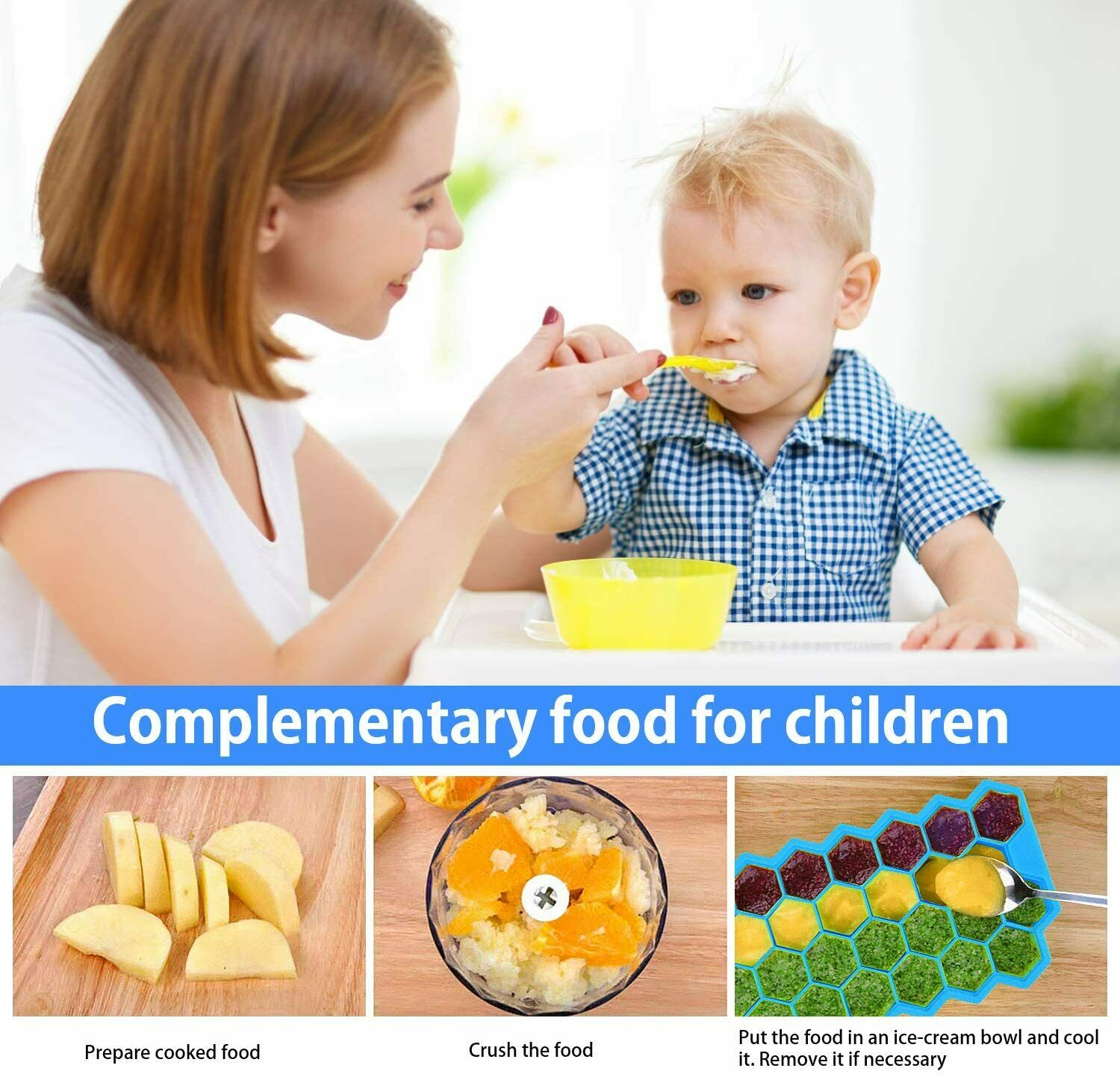 Ice Cube Tray Ball Maker Mould Mold Sphere Whiskey Lid Cube Bar Silicone DIY