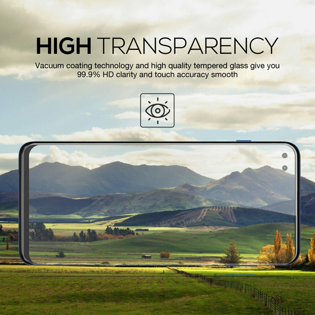 For Motorola Moto G 5G Plus 9H Full HD Coverage Tempered Glass Screen Protector