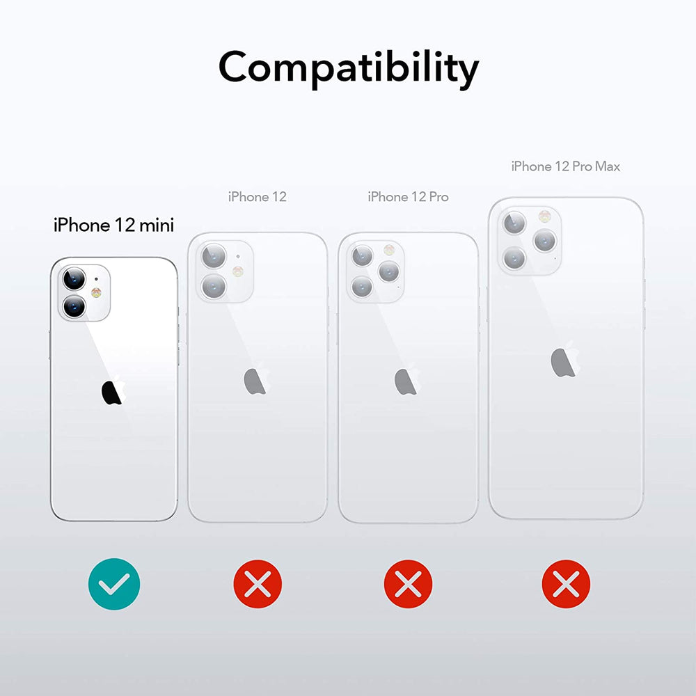 For iPhone 12 Mini 5.4" Case Clear Slim Stylish Marble Shockproof Cover