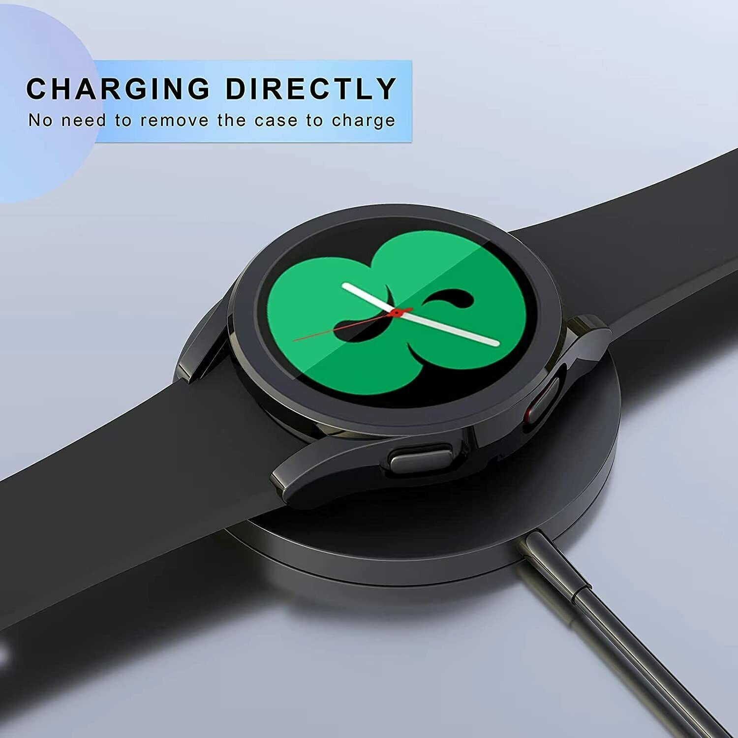 Full Cover Screen Protector Shell Case Cover Fr Samsung Galaxy Watch 4 40mm 44mm