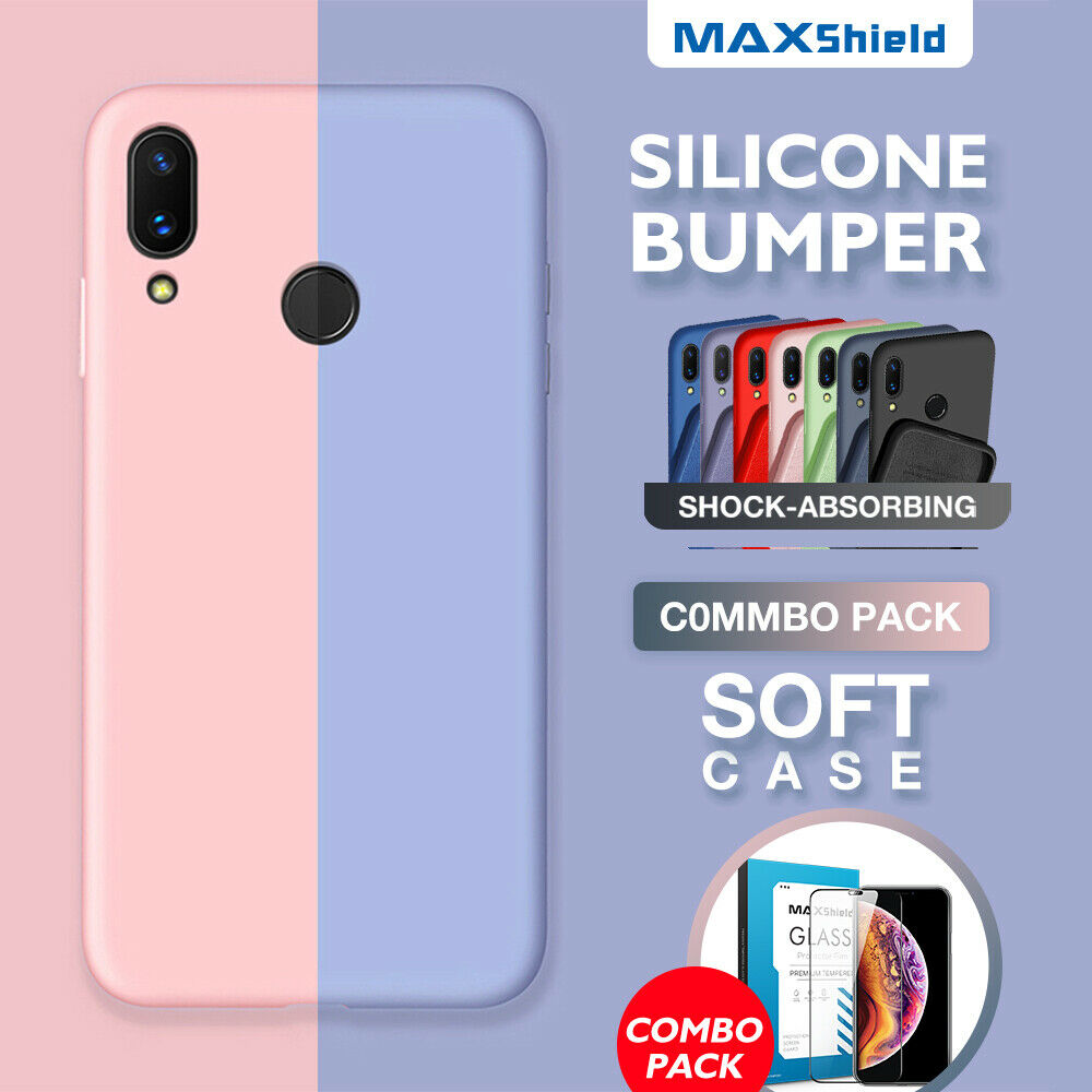 Samsung Galaxy A70 Case Premium Flexible Soft Anti Slip Bumper Cover