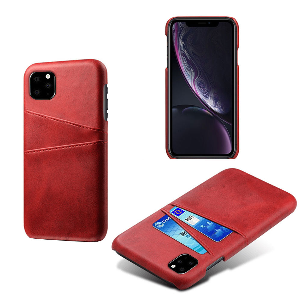 iPhone XI 11 Pro Wallet Case Leather Slim Layered Card Slot Cover