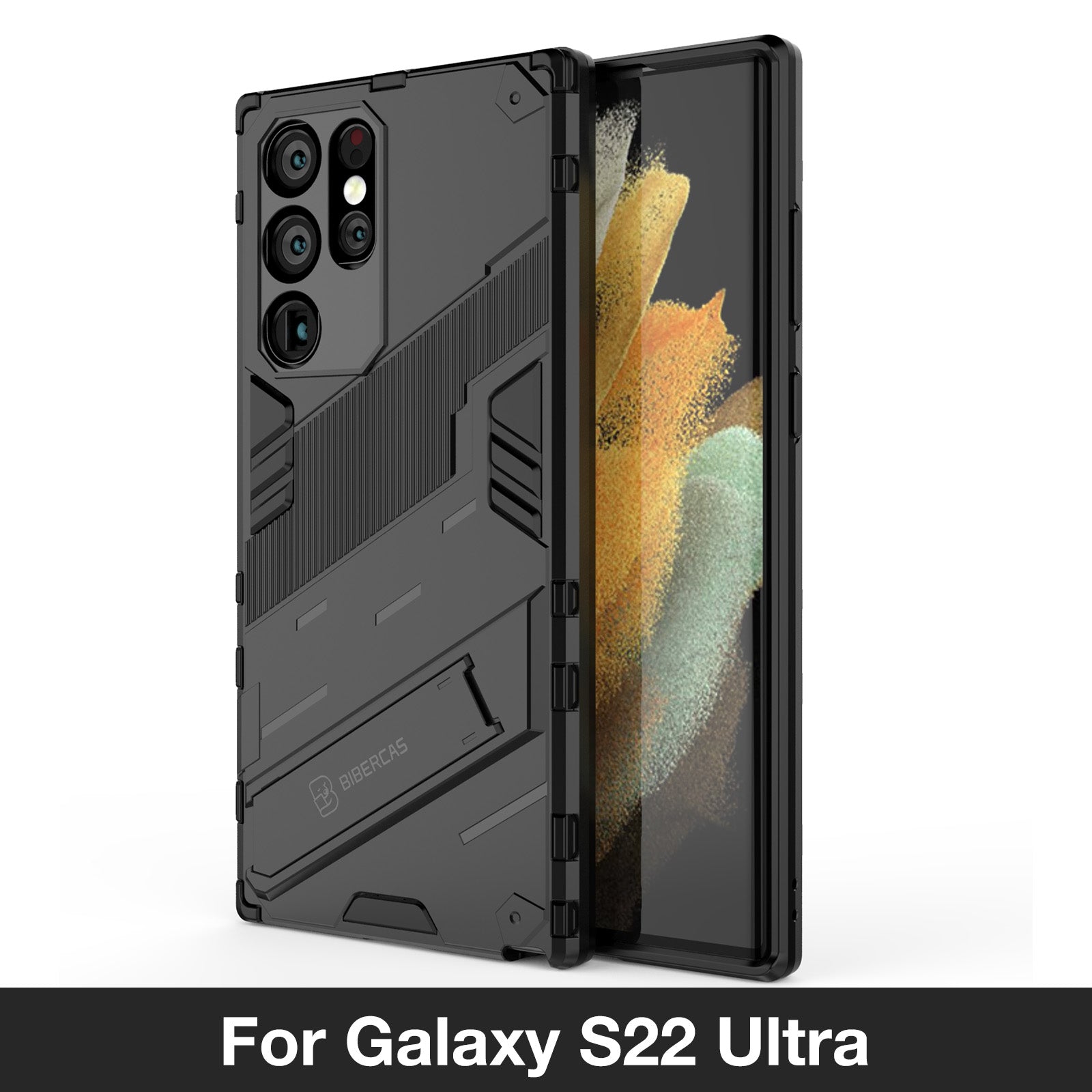 For Galaxy S22 Plus Ultra 5G Stand Case Protector Shockproof Heavy Duty Cover