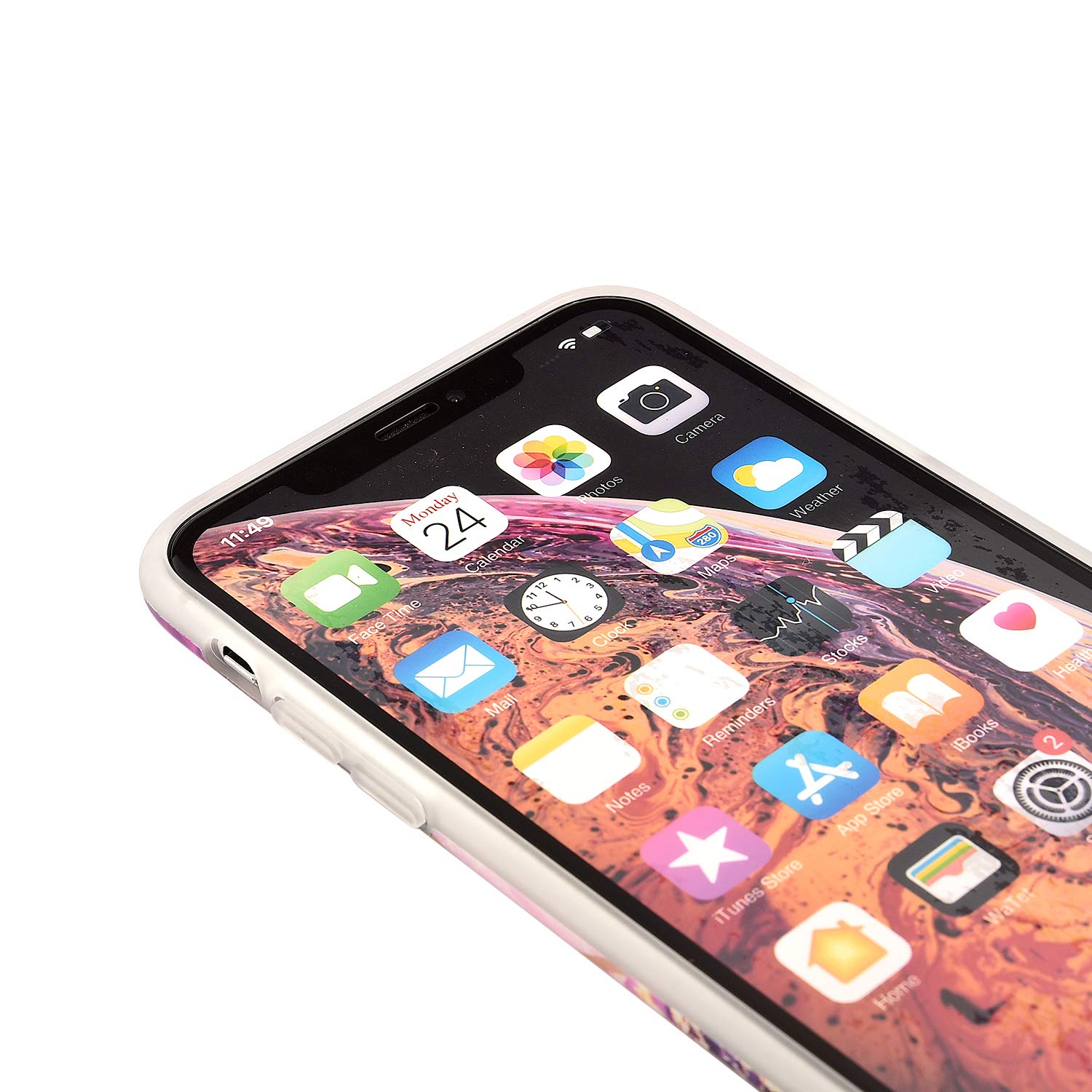 iPhone X Case Shockproof Tough Marble Soft Cover for Apple