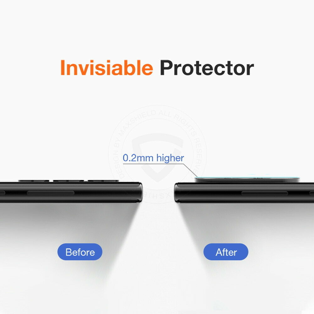 MAXSHIELD For Samsung Galaxy S22 Plus Ultra 5G Camera Lens Screen Glass Protector