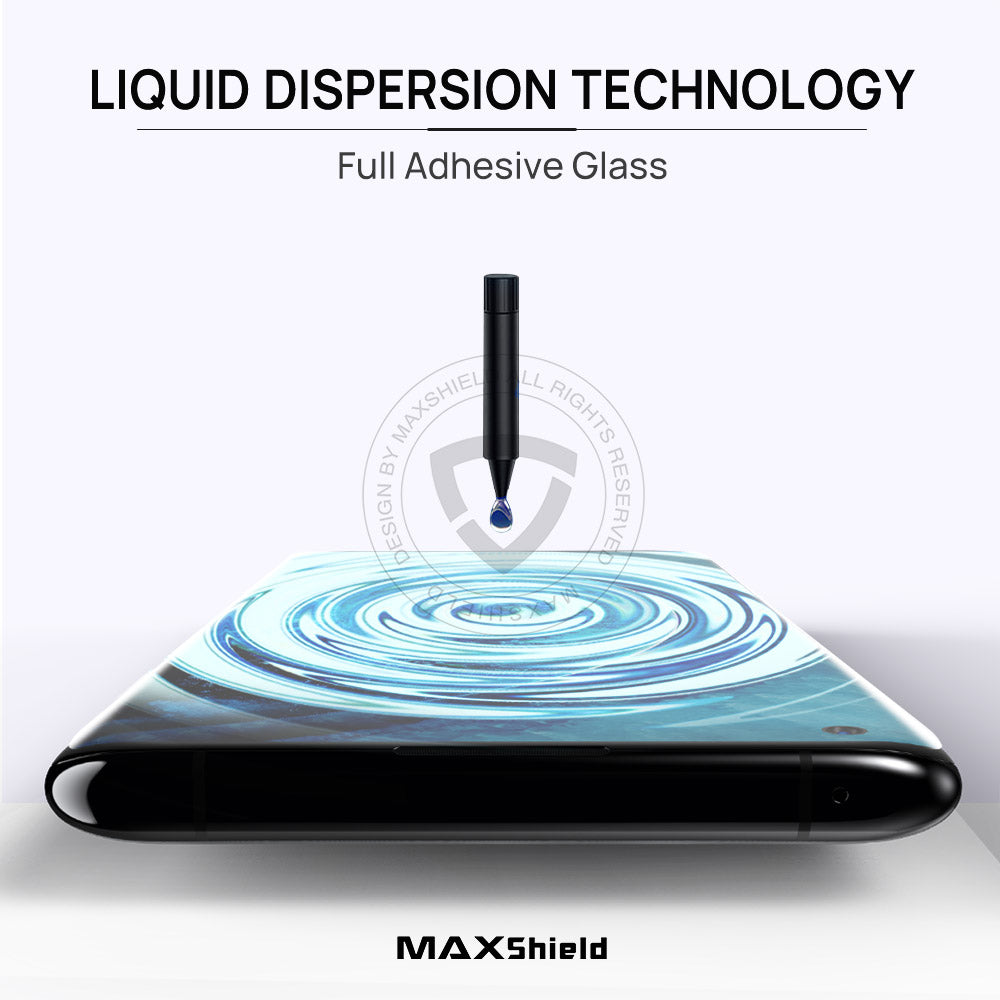 MAXSHIELD OPPO FIND X2 Pro Screen Protector Tempered Full Cover UV Glass