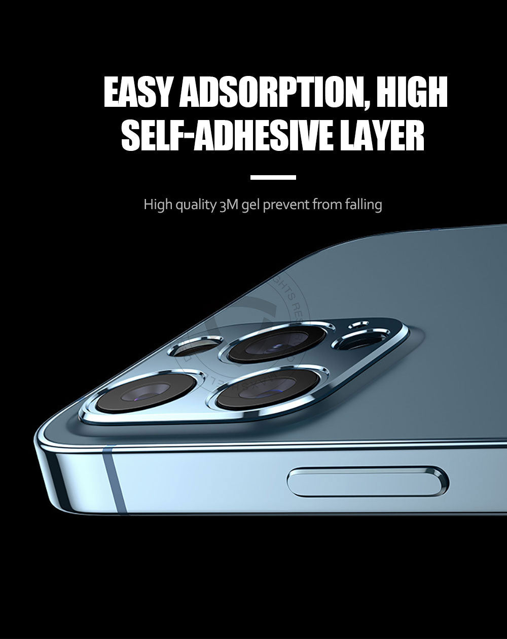 For Apple iPhone 12 Camera Lens Aluminium Metal Glass Screen Protector