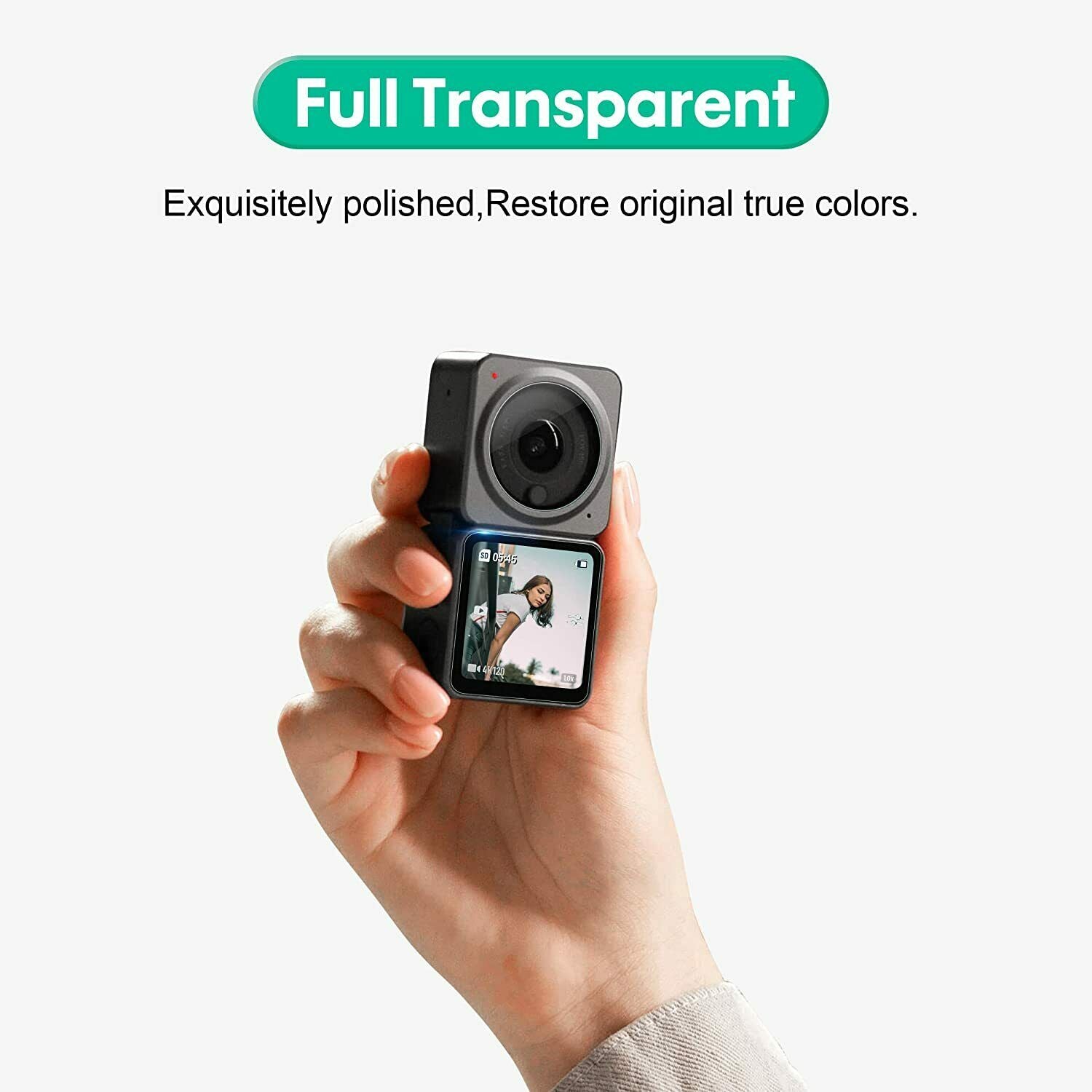 Tempered Glasses Screen Protector for DJI Action 2 Power Dual-Screen Combo Film