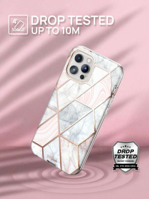 TiTiShark Full-Body Bumper Case + Screen Protector for iPhone 12 Pro Max