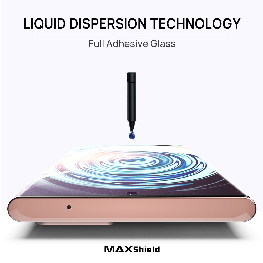 For Galaxy Note 20 4G 5G Case Friendly UV Tempered Glass Screen Protector