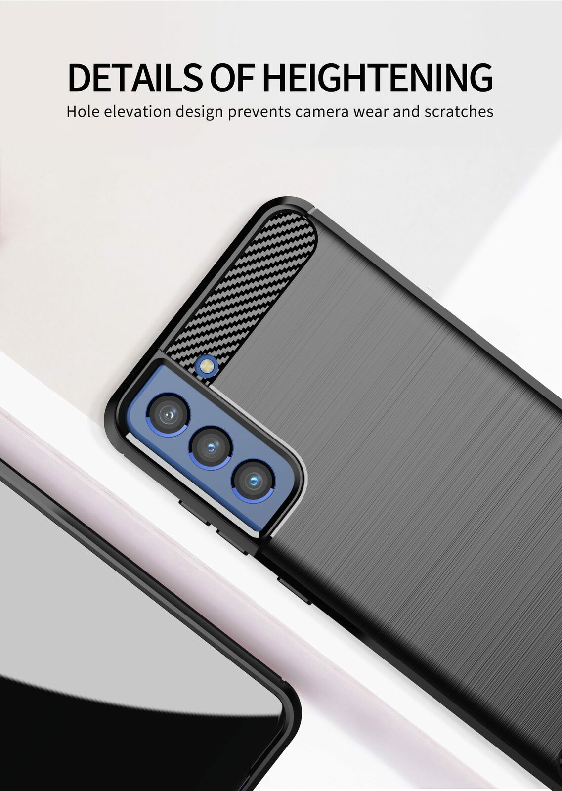 For Samsung Galaxy S21 FE 5G Case Shockproof Rugged Armor Slim Clear Case Cover