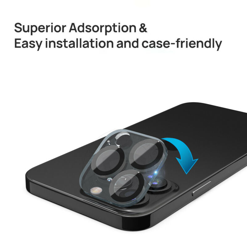 2X For iPhone 13 Pro Max MAXSHIELD Camera Lens Tempered Glass Screen Protector