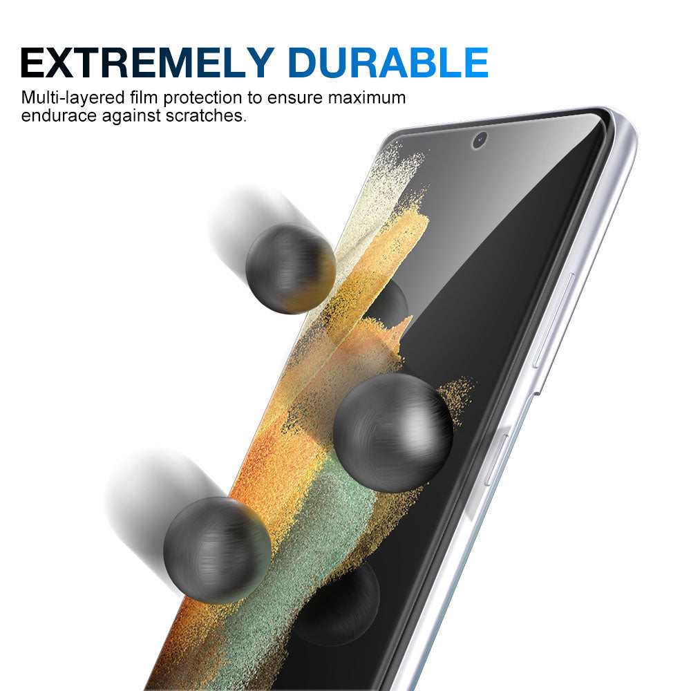 For Galaxy S21 HYDROGEL Crystal Case Friendly Film Screen Protector