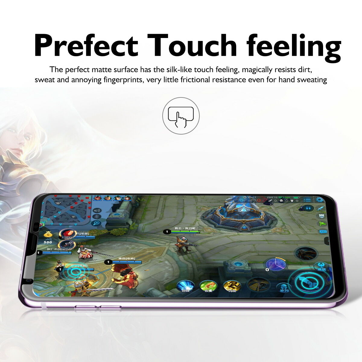 LG V50 MAXSHIELD Full Coverage Tempered Glass Screen Protector