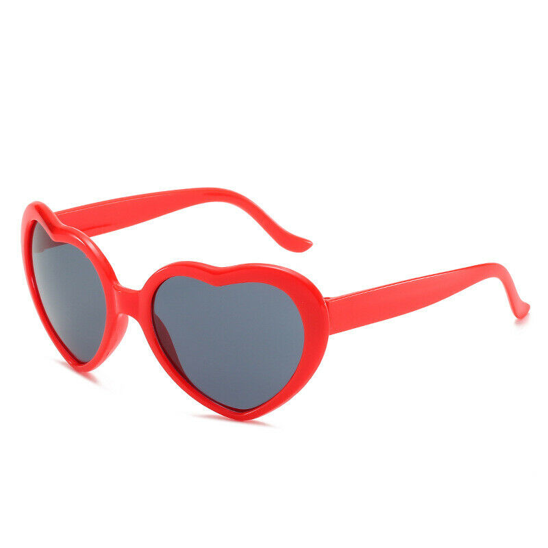 Effect Glasses Heart-shaped Diffraction Lights Become Love Image Sunglasses