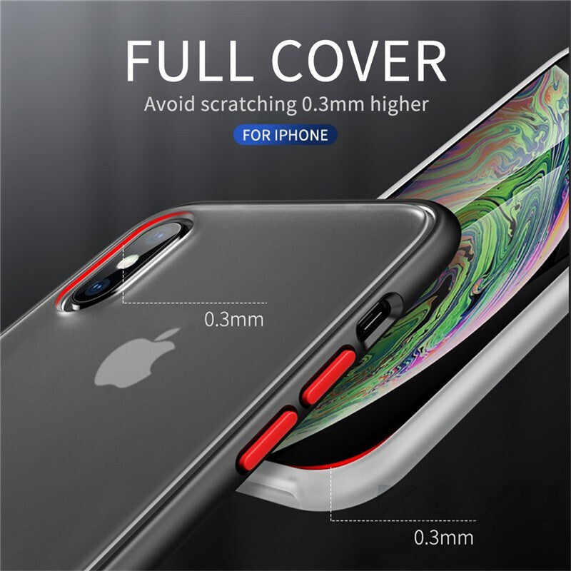 iPhone 11 Pro Bumper Case Clear Hard Shockproof Slim Hybrid Cover