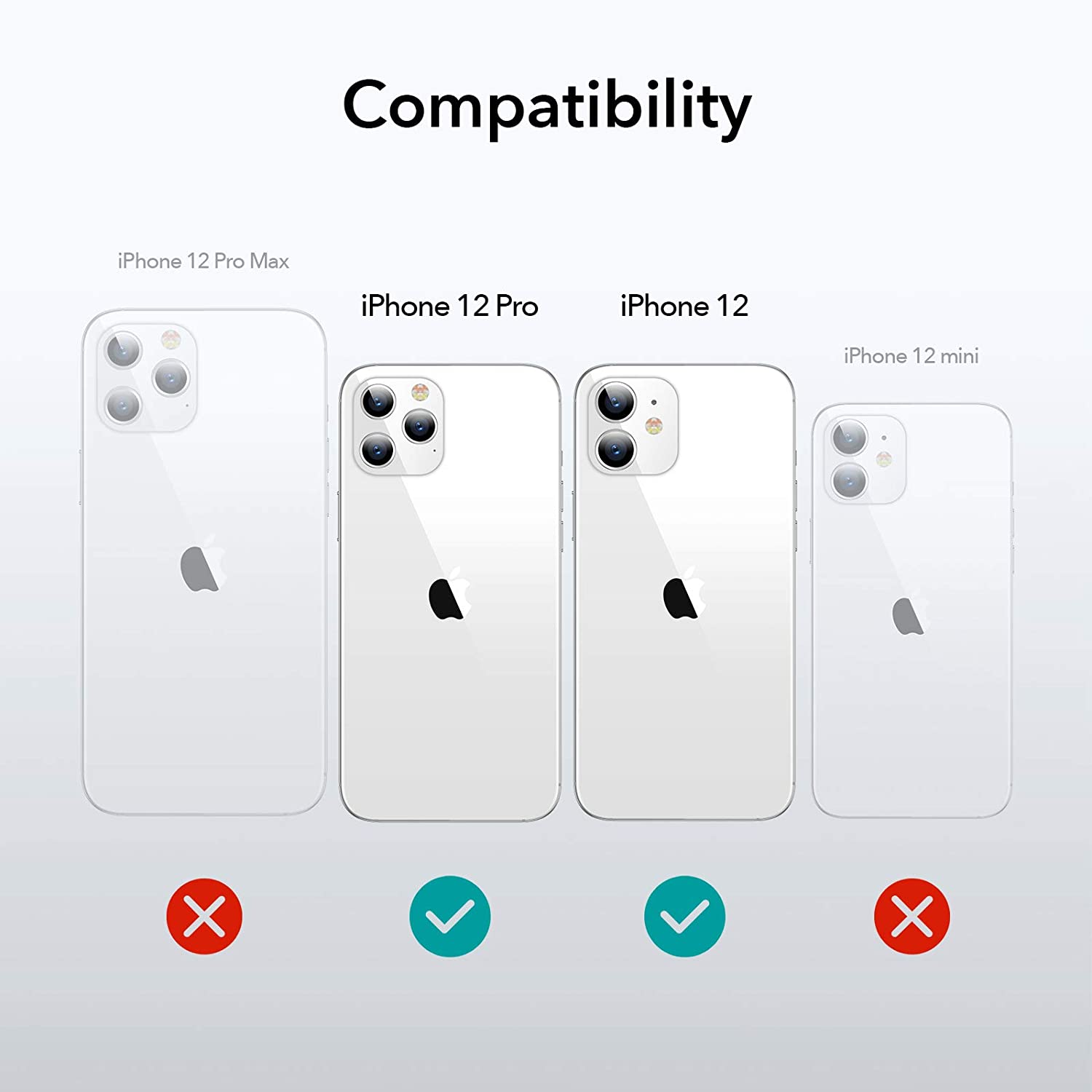 For iPhone 12 Case Shockproof Glass Marble Soft Tough Cover