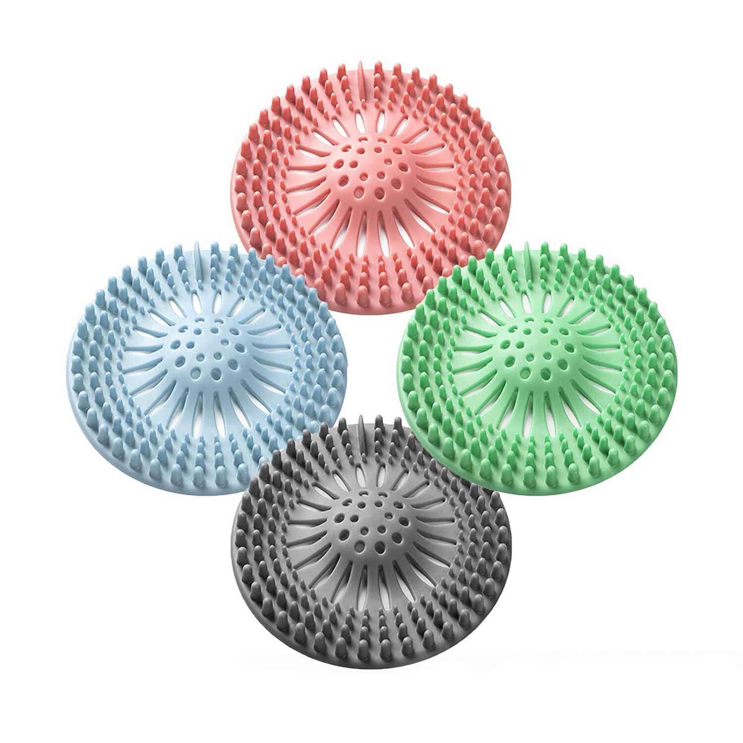 Hair Catcher Bath Stopper New Bathroom Drain Sink Strainer Filter Shower Covers