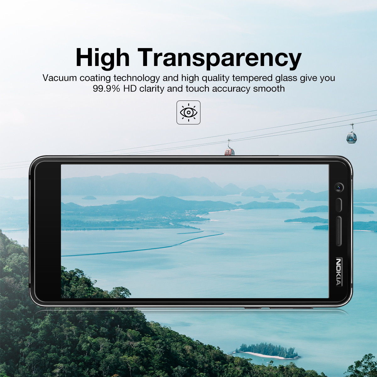 For Nokia 4.2 Full Coverage Tempered Glass Screen Protector