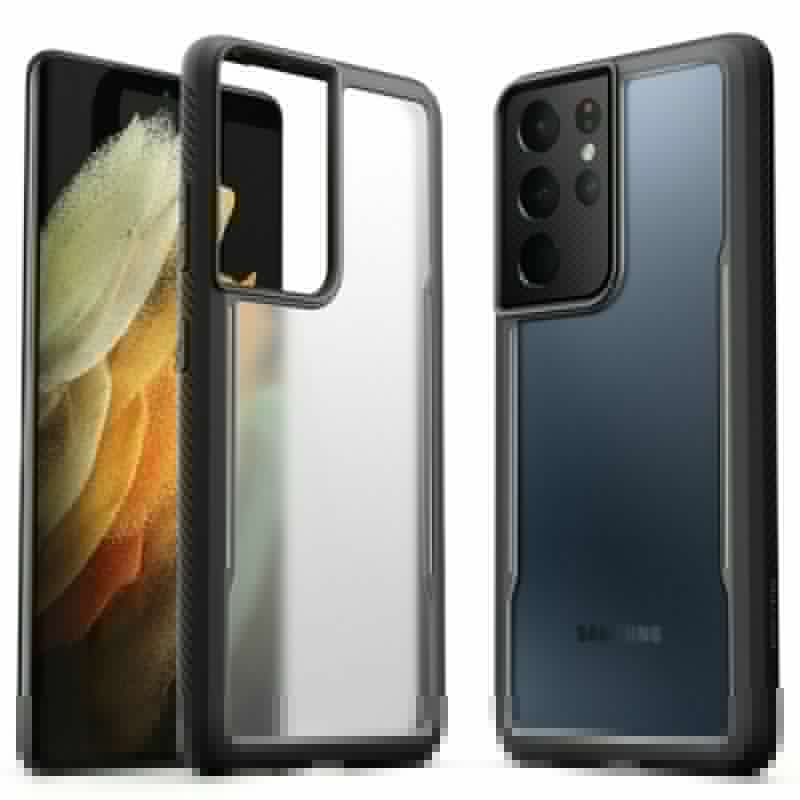 For Samsung Galaxy S21 Ultra 5G Case Heavy Duty Shockproof Clear Slim Cover