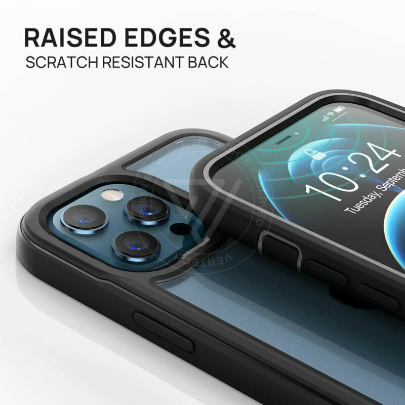 For Apple iPhone 12 6.1" Shockproof Heavy Duty 360 Full-body Case Cover