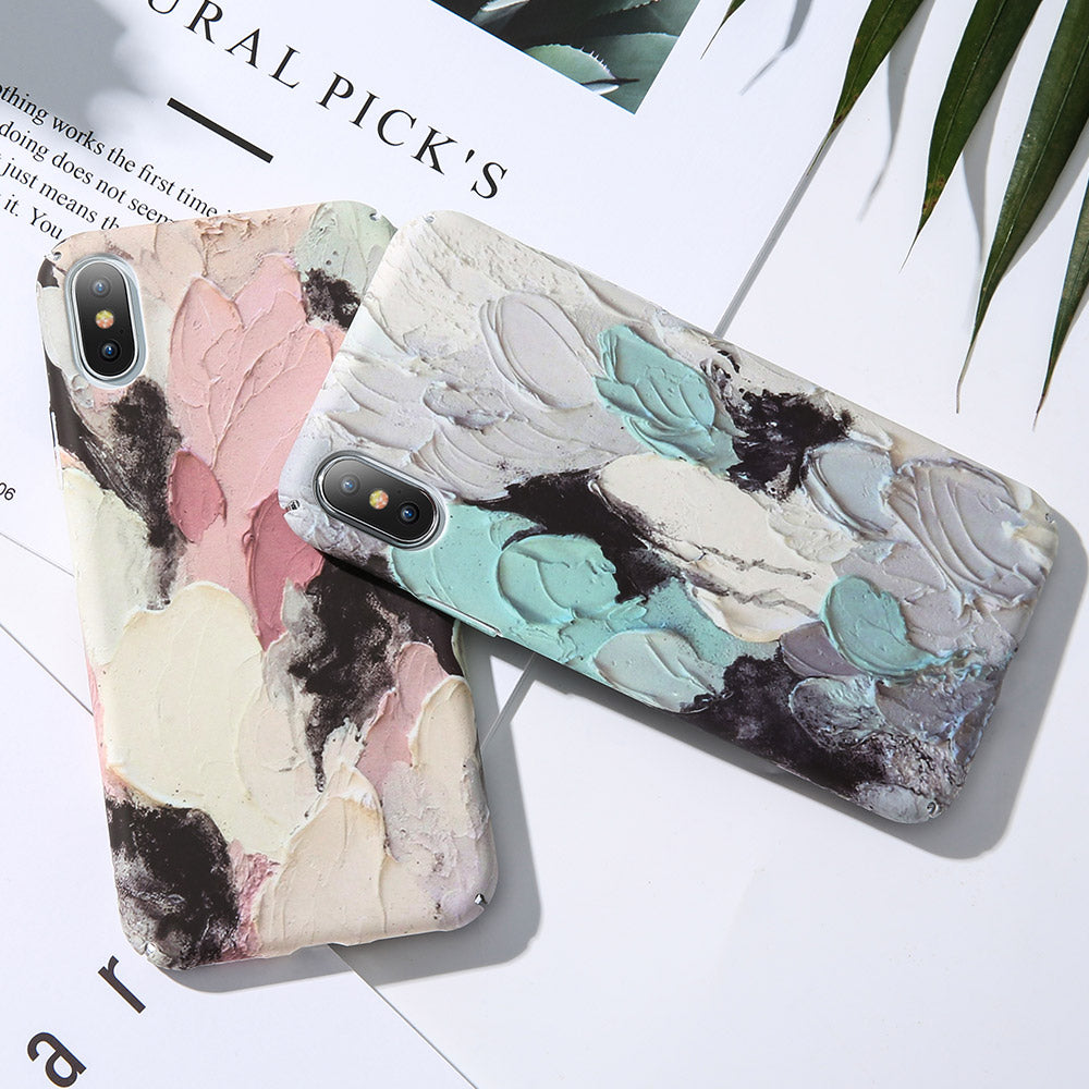 iPhone XS MAX Case Pattern Shockproof Thin Soft Silicone Tough Cover