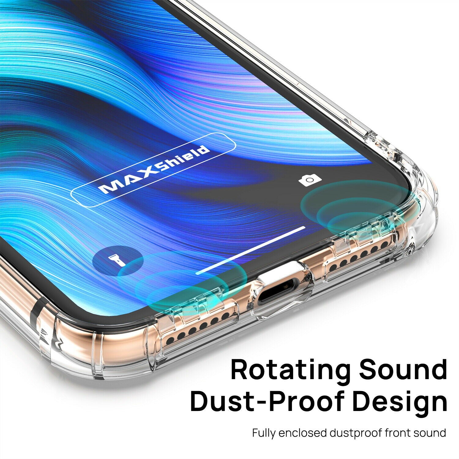 iPhone 11 Pro Max Case Clear Heavy Duty 2019 Shockproof TPU Hybrid Bumper Cover