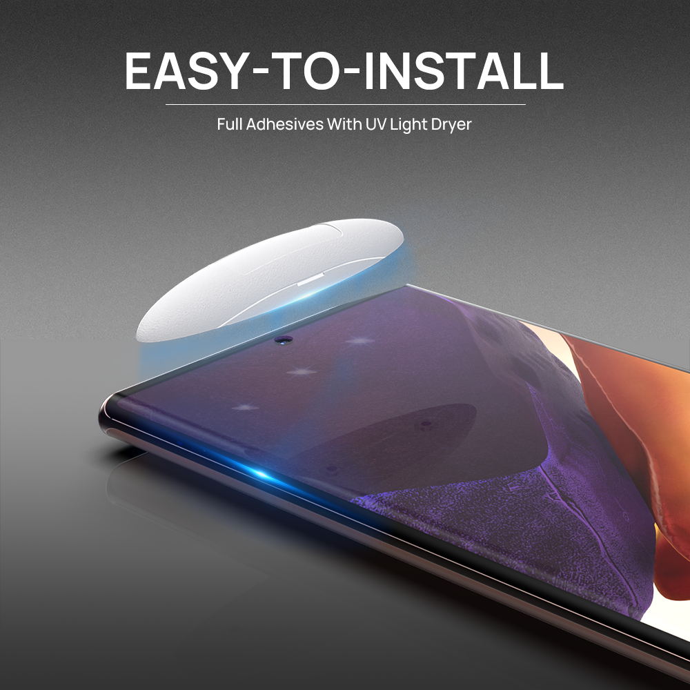 For Galaxy Note 20 Ultra 4G 5G Case Friendly UV Tempered Glass Screen Protector