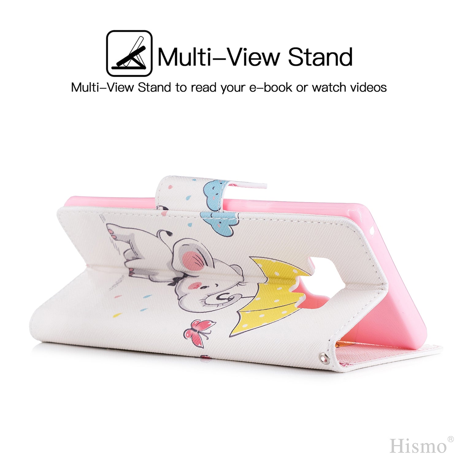 Samsung Galaxy A70 Wallet Leather Case Flip Magnetic Card Slot Cover-Elephant