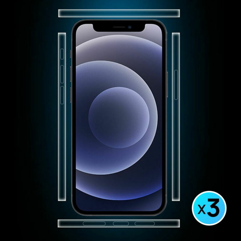 Maxshield For iPhone 12 Pro Max Edge to Edge Sides Skin Protector
