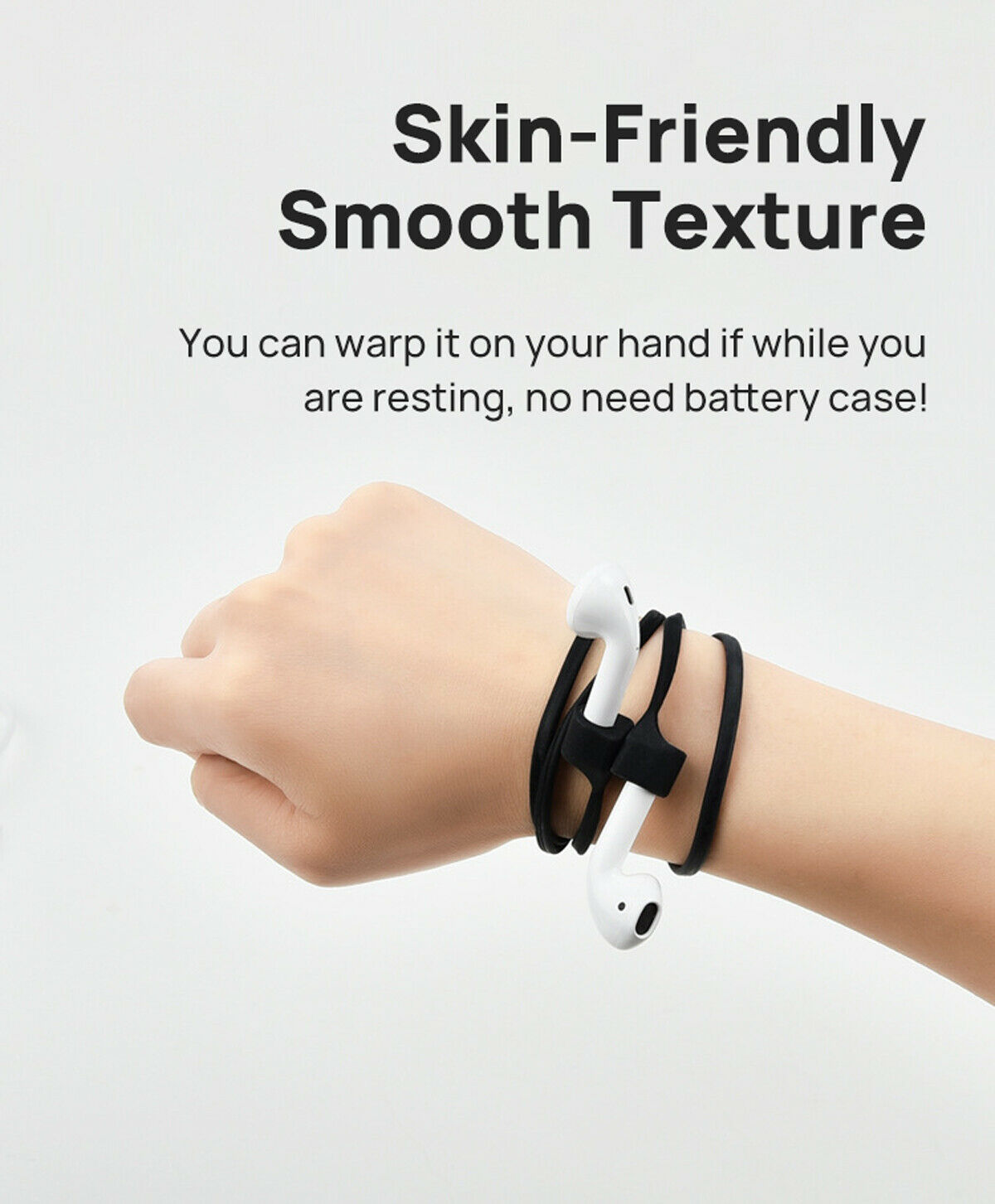 For Apple Airpods/Pro Anti Lost Strap String Rope Case Cover Ear Hook Earbuds