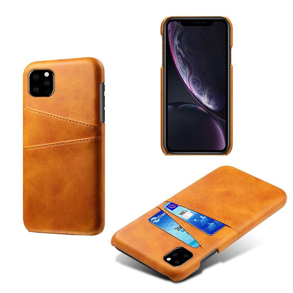 iPhone XI 11 Pro Max Wallet Case Leather Slim Layered Card Slot Cover