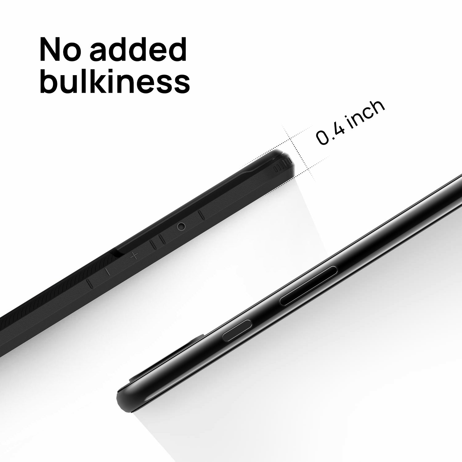 Pixel 4 Case MAXSHIELD Heavy Duty Shockproof Clear Slim Hybrid Cover