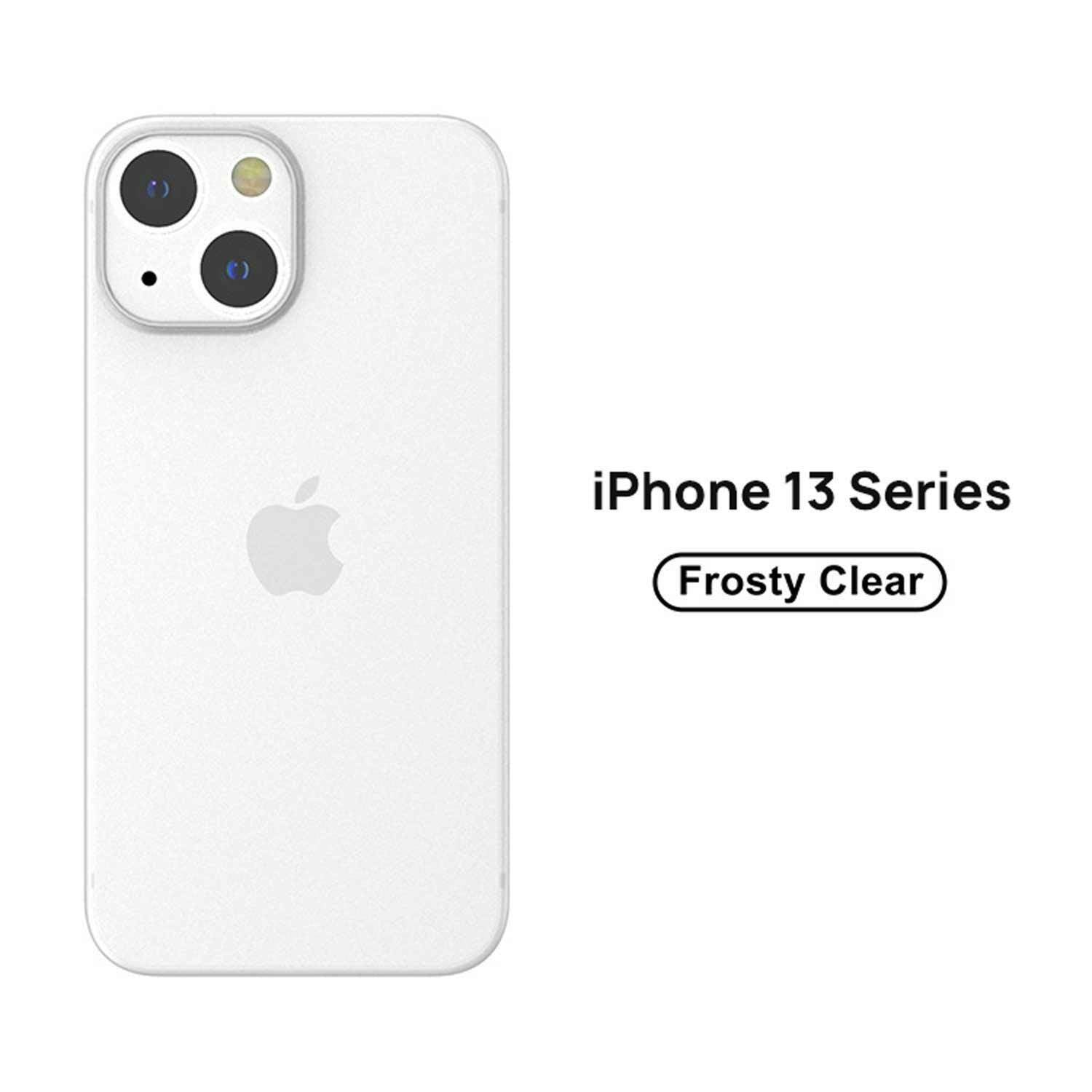 Fr iPhone 13 Pro Max Matte Clear Case Cover Thin Slim Shockproof ScreenProtector