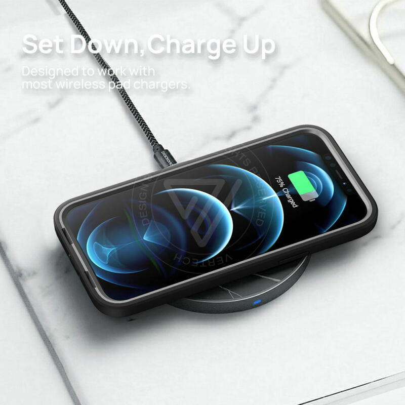 Fr iPhone 13 Pro Max Mini Shockproof Heavy Duty Full-body Slim Case Cover