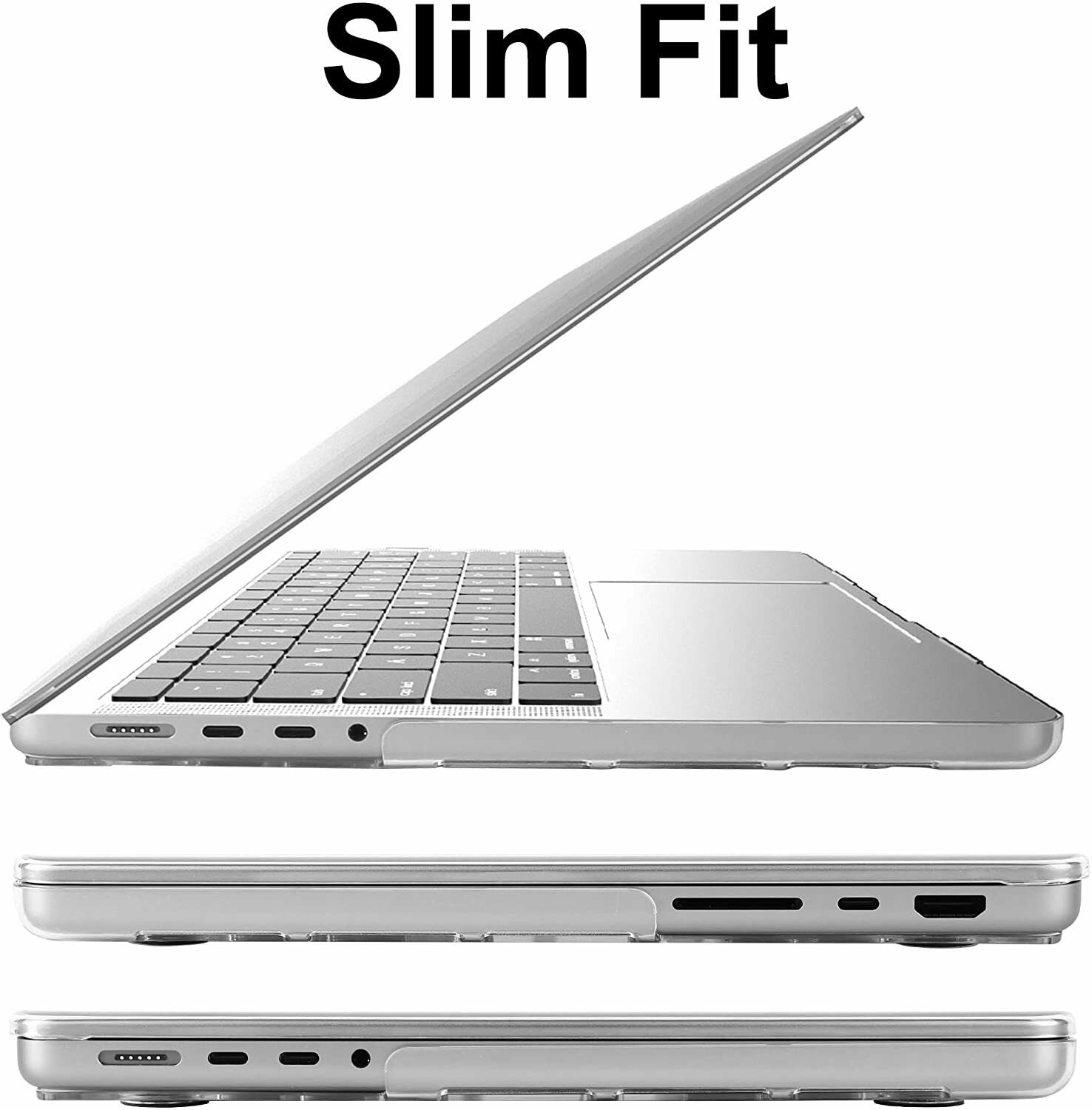 Hard Case Cover For 2021 M1 MacBook Pro 14 16 inch A2442 A2485 Screen Protector