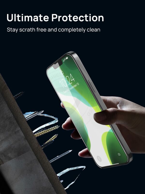 2/3 Pack For iPhone 13 Pro Max Mini Full Cover Tempered Glass Screen Protector