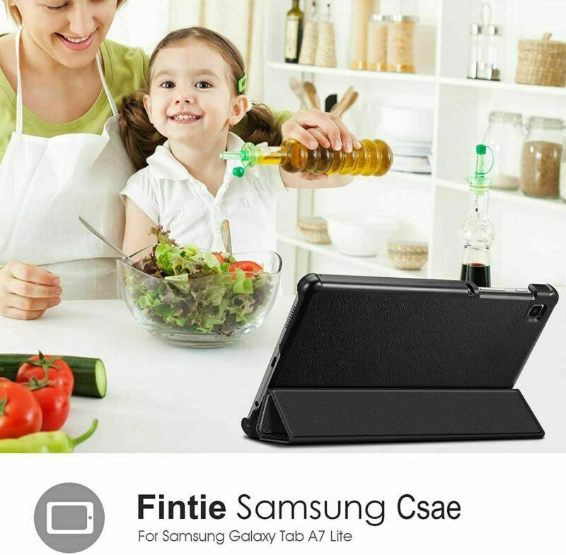For Samsung Galaxy Tab A7/A7 Lite Folio Leather Magnetic Stand Smart Case Cover