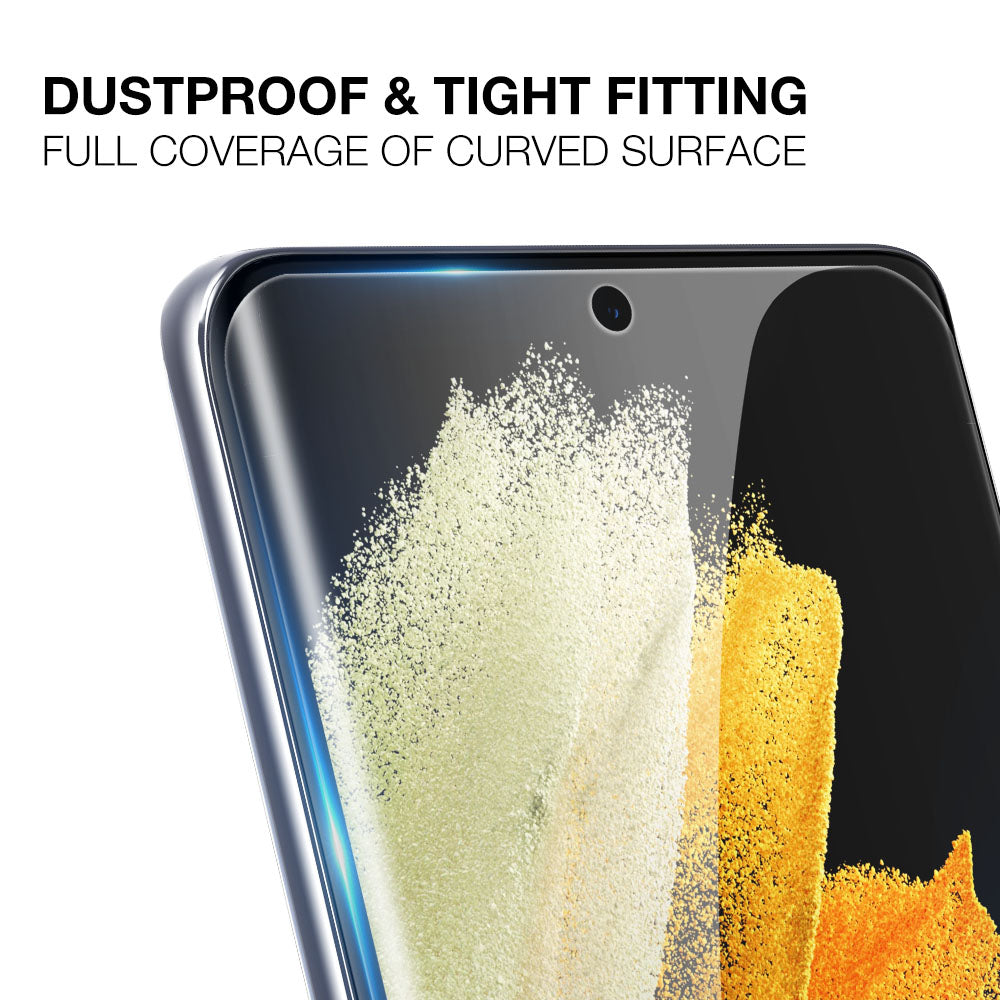 For Galaxy S21 Ultra HYDROGEL Crystal Case Friendly Film Screen Protector