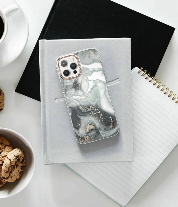 For Apple iPhone 12 Pro 6.1" Case Clear Slim Stylish Marble Shockproof Cover