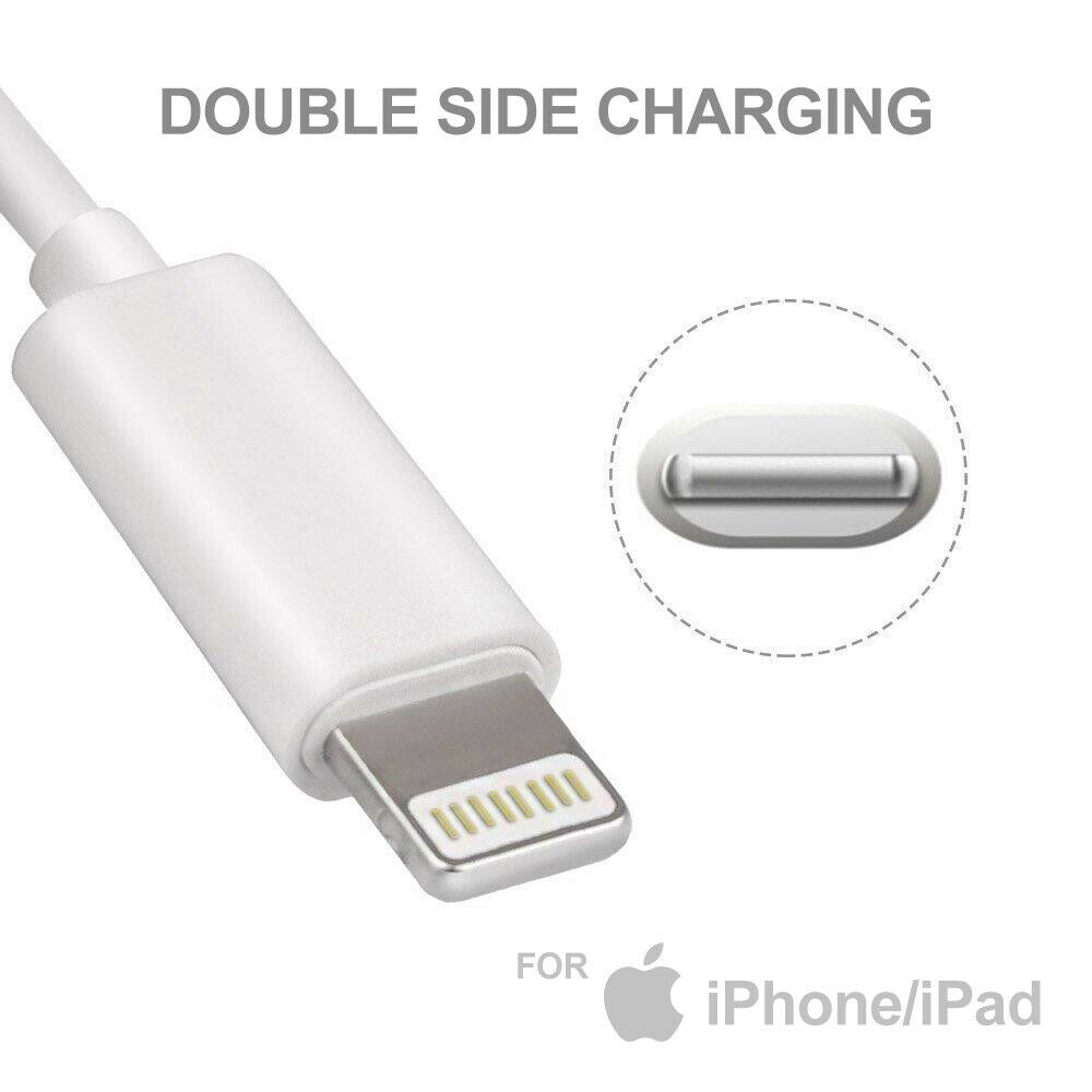 Lightning to 3.5mm AUX Headphone Audio Jack Adapter Cable iPhone7/8/X/XS/Max/ XR