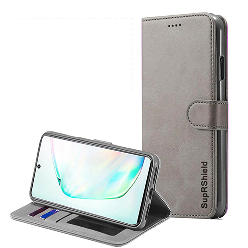 Samsung Galaxy Note 10 Plus Luxury Leather Wallet Flip Case Cover