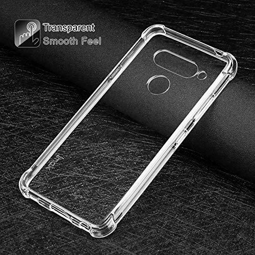 For LG V30+ Clear Case Heavy Duty Bumper Shockproof Cover