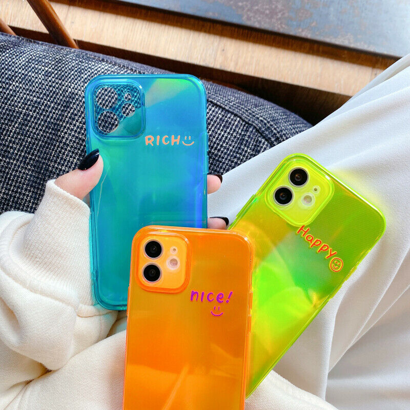 For iPhone 12 Pro Max Marble Clear Case Bling Soft TPU Shockproof Soft Cover