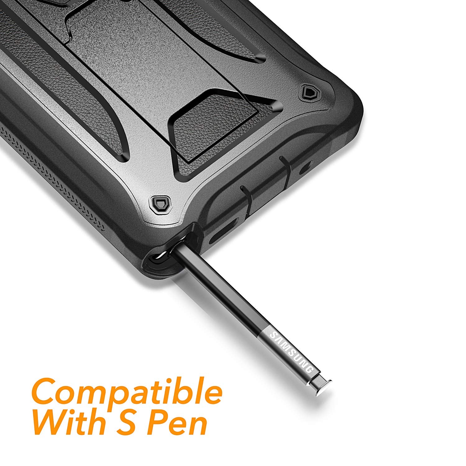 Samsung Galaxy Note 10 HEAVYDUTY Shockproof KickStand Case Cover