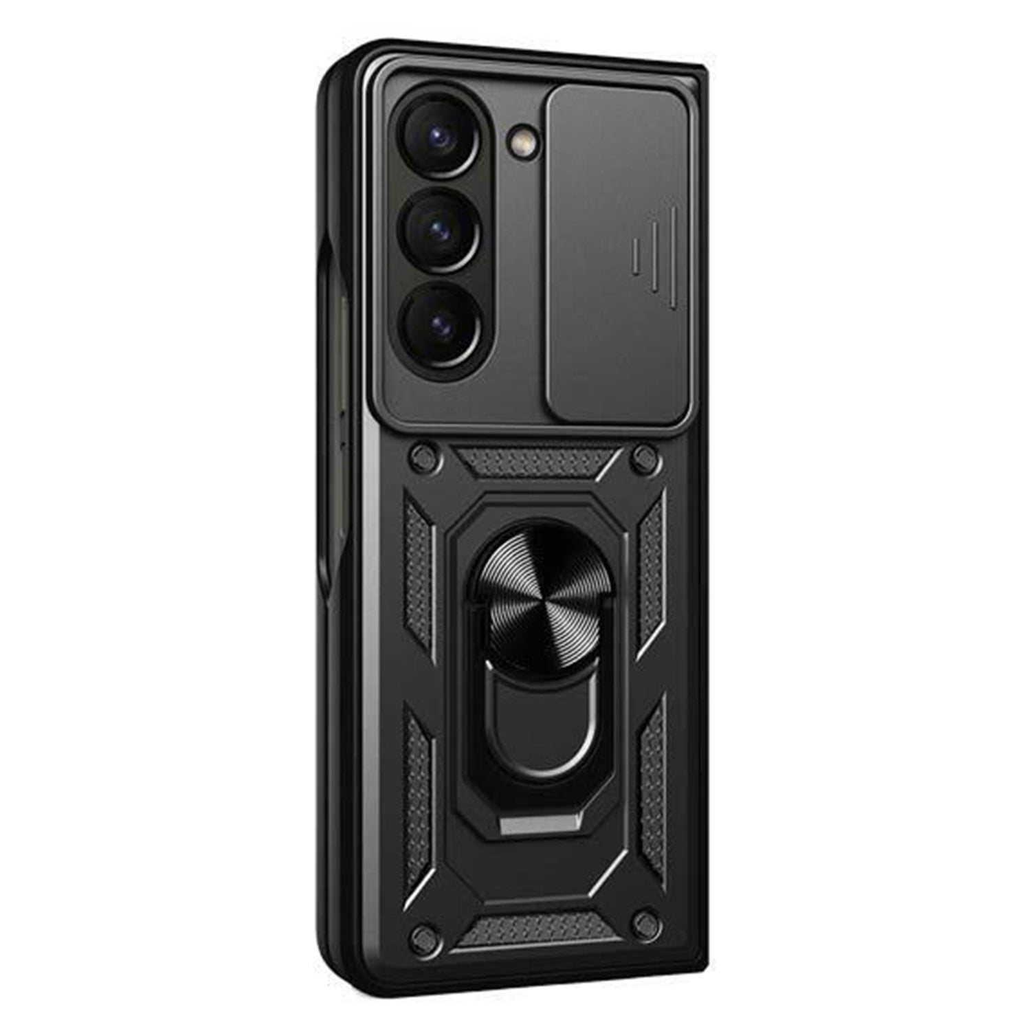 For Samsung Galaxy Z Flip Fold 5 4 5G Case Shockproof Rugged Ring Holder Cover